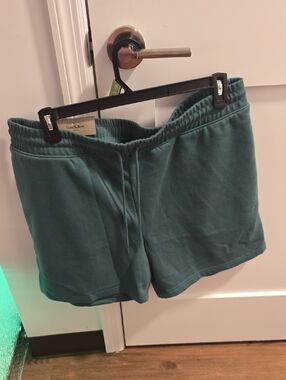 Goodfellow And Co For Target  Teal Women's Lounge Shorts - Drawstring Waist